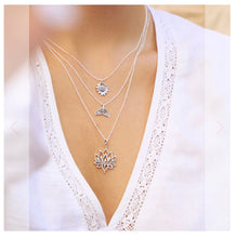Load image into Gallery viewer, Blossoming Lotus Necklace
