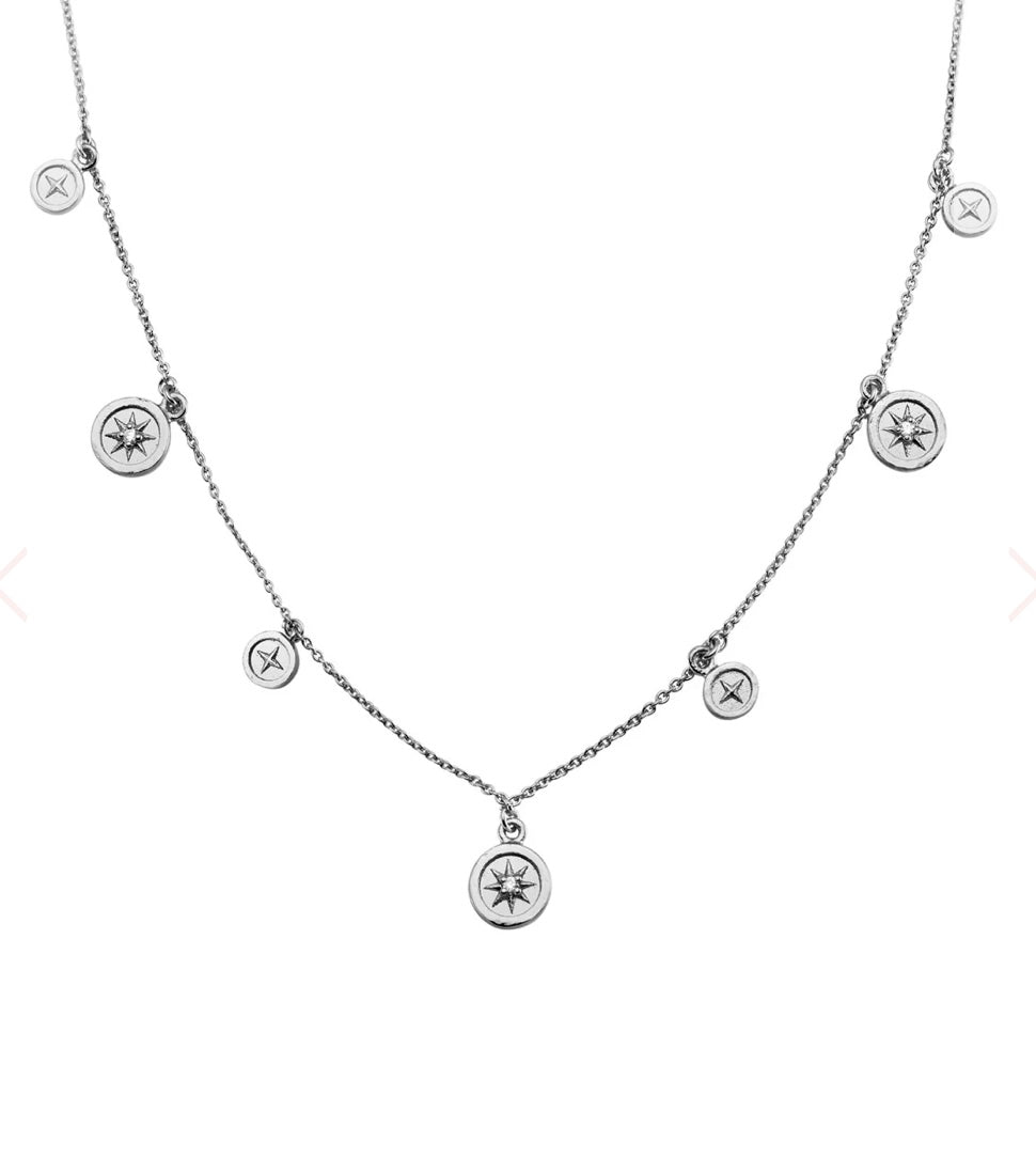 Asteria Choker Necklace Sterling Silver