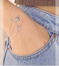 Load image into Gallery viewer, Seashell Bracelet Sterling Silver
