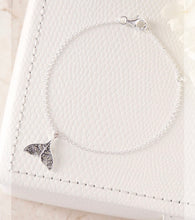 Load image into Gallery viewer, Dolphin Tail Bracelet Sterling Silver
