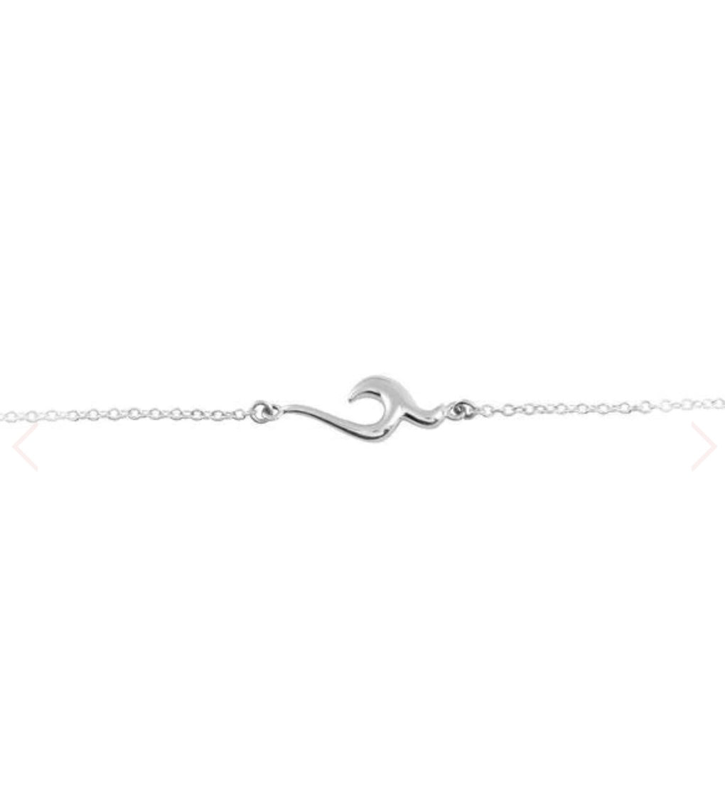 Dainty Wave Anklet
