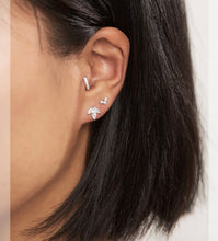 Load image into Gallery viewer, Trinity Sparkle Studs Sterling Silver
