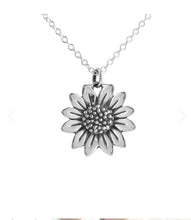 Load image into Gallery viewer, Blossoming Sunflower Necklace Sterling Silver
